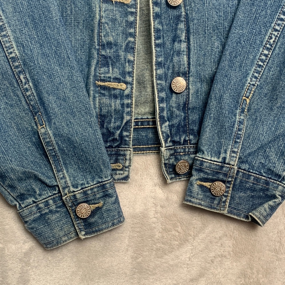 bill blass Medium Blue Denim Jean Jacket - Picture 4 of 16